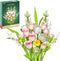 EWED Tulip Rose Flowers Building Sets, Gift for Mothers Day, Flower Bouquet Compatible