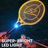 Zap It! Mini Bug Zapper Racket - Rechargeable Mosquito & Bug Zapper - 4,000 Volt, USB Charging, Safe to Touch