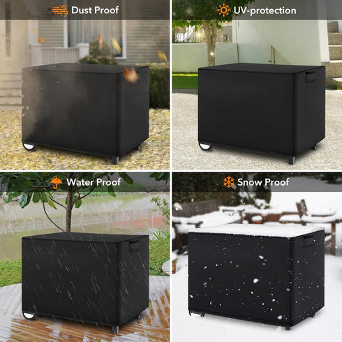 Onlyfire Chef 40-Inch Onlyfire Outdoor Table Cover - Heavy Duty, Waterproof BBQ Cover for Movable Dining Cart Table
