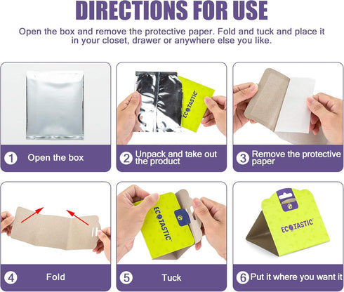 Clothing Moth Traps - 11 Count - Eco-Friendly Foldable Moth Control with Pheromone Technology