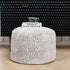 20x20x12 Inches Asuprui Pouf Ottoman Unstuffed Ottoman Foot Rest No Filler Soft Fur Foot Stool Fuzzy Chair Floor Pouf