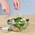Youngever 4 Pieces 12.8 Inch Plastic Salad Servers, Set of 2