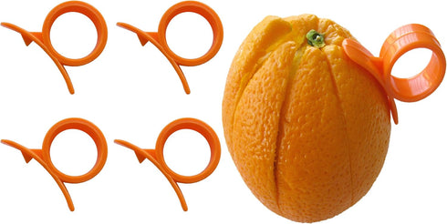 Chef Craft 4 Round Citrus Fruit Peelers