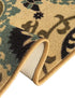 Custom Size Beige Floral Medallion Rubber Backed Non-Slip Hallway Stair Runner Rug, 31 Inch Wide, Choose Your Length