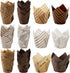 Lawei Set of 300 Tulip Cupcake Liners, Baking Paper Cups Muffin Liners for Weddings, Birthdays, Baby Showers