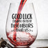 CEDAR CRATE MARKET Funny Neighbor Gifts, Best Neighbor Gifts, Best Gifts for Neighbors, Friend Moving Away Gifts, Moving Gift, Funny Wine Glasses, Funny Farewell Gifts, 15oz Wine Glass, USA Made by CEDAR CRATE MARKET