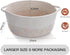 Medium Storage Basket with Handles, 17"L x 12.5"W x 8.5"H, Home Decor Towel Basket, Book & Magazine Storage (1 PCS