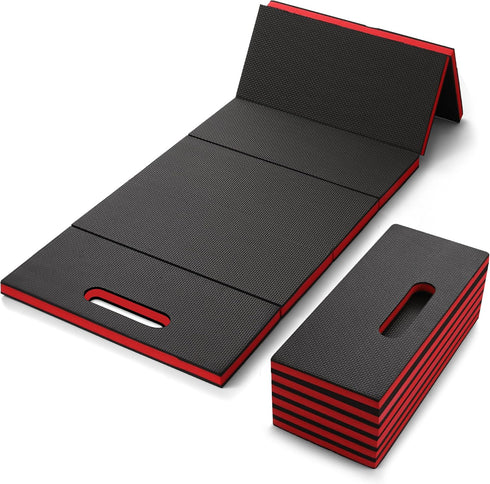 Foldable EVA Utility Mat with Handle, Heavy Duty Mechanic Mat for Kneeling,
