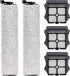MIBUMIKI (5 Pieces) Replacement Brush Rollers and HEPA Filters Compatible with Tineco Floor