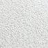 Homebeez Round Ottoman Stool Fabric Foot Rest, Faux Fur Small Footstool with Non-Skid Legs (Teddy White)