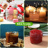 40 Pack 4 oz EkkoVla Glass Jars with Lids and Bands, Regular Mouth Mini Mason Jar, Canning Jars for Honey, Jam, Jelly