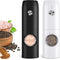 Electric Salt and Pepper Grinder Set, USB Rechargeable Kitchen Gadgets-Automatic Salt and