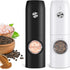 Electric Salt and Pepper Grinder Set, USB Rechargeable Kitchen Gadgets-Automatic Salt and