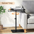 360 11.8" 15.8" 31" Giikin Side Table, Swivel & Height Adjustable TV Trays for Eating on Couch, Sofa Armrest TV Tray