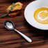 KEAWELL Premium 7.3 Inches Soup Spoons Set of 4, 18/10 Stainless Steel, Deep Bowl for Ramen, Pho, Miso (Round-Handle)