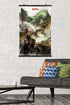 Trends International Dungeons and Dragons Adventure Wall Poster, 22.375" x 34", Premium Poster & Clip Bundle