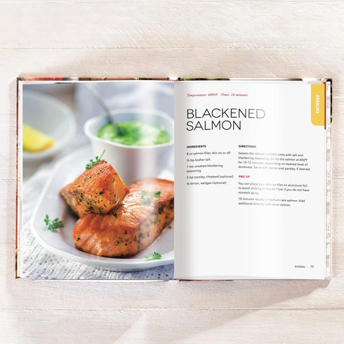 Dash Air Fryer Recipe Book, Over 70 Easy Guides for Healthier & Delicious Meals, Snacks & Desserts Cookbook