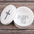 Keepsake First Communion Jewelry for Boys & Girls, Baptism Ceramic Box, Godparent Gift, Christening & Baby Shower