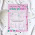 DISTINCTIVS 5x7 Birthday Girl Best Cards, 10 Count - Sleepover Games, How Well Do You Know Her