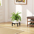 3.6 bussdis Plant Stand Holder Single Plant Riser For Indoor Outdoor Flower Pot Stand Tall IN Metal Black