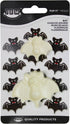 JEM Enterprises Pop It - Bat Shaped Mold for Cake Decorating, Set of 2, Large & Small Sizes, White