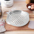 Stainless-Steel Spaetzle Lid and Scraper, Dumpling Maker