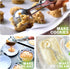 Ice Cream Scoop Set, 3 Pcs Stainless Steel Cookie Scoops with Trigger Release for Baking and Melon Baller.