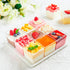 5 oz 50 Pack Qeirudu Square Dessert Cups with Lids and Spoons, Mini Plastic Parfait Cups Small Shooter Cups for Pudding