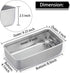 TeamFar Loaf Pans for Baking Bread - 9 × 5 Inch Stainless Steel Pans for Homemade Brownies, Set of 2, Healthy & Sturdy,