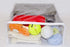 5-Pack Clear Vinyl Zippered Storage Bags - 15 x 18 x 6 Inch