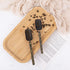 AUEAR 2 Pack Vintage Loose Leaf Tea Scoops, Copper Metal Measuring Shovel Spoons for Coffee