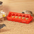 5 Pack Set TINSKY Chick Feeder and Waterer Plastic Baby Chicken Brooder Starter Kit with Chick Perch for Small Poultry