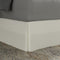 TODAY'S HOME Classic Tailored Microfiber Bed Skirt Dust Ruffle - 14" Drop Length, Twin, Ivory