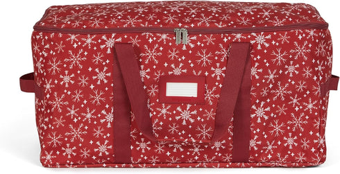 Covermates Keepsakes Treasurekeeper Storage Bag with Carrying Handles and ID Window for Holiday Storage