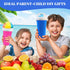 Slushie Cup, 2 Pack Slushy Maker Cup, Frozen Magic Squeeze Cups for Juice, Milk, Yogurt, Ice Cream, DIY Smoothie