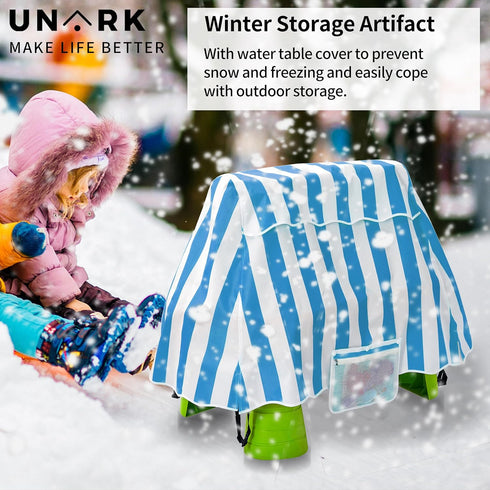 UNARK 1-3, Water Table Cover with Storage Bag, Kids Water Table Cover for Water Table, Water Table Accessories