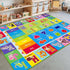 DINSUMRUG 78.7X59 INCH) Kids Rug for Playroom, ABC Carpet Educational Play Mat for Kids, Preschool Rugs ABC Numbers