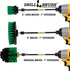 Kitchen Cleaning Supplies - Scrubber Set - Oven Cleaning Tools - Household Cleaning Supplies for Home