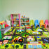 3'x5' Kids Carpet Playmat Rug Kids Car Rug Play Mat Educational Play Rugs Town Traffic Road Map Rugs City Life Car Mat