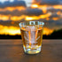 Pot Leaf Go Green Shot Glass, 2oz