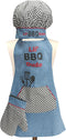 Manual Woodworkers Izzy Collection Lil' BBQ Dude Kids 3-Piece Apron Set