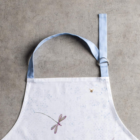 Maison d' Hermine 100% Cotton Kitchen Apron for Women with Pocket, Chef Apron for Men Cooking, Gardening, Server,