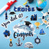 Lounsweer 24 Pcs Graduation Cruise Door Decorations, 2024 Congrats Grad Hat Magnet for Cabin Door, Refrigerator