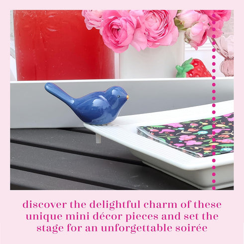 Nora Fleming Bluebird of Happiness (Bluebird) A08, Hand-Painted Ceramic Holiday Décor, Spring Minis