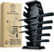 Gothic Kitchen Decor Coffin Knife Holder, 14 Magnets for 7 Knives, Halloween Knife Holder for Goth Kitchen