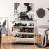5-Tier SIMPLE HOUSEWARE Shoe Rack Storage Organizer, White