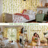 200 6.5ft 6.5ft JMEXSUSS Vines Lights for Bedroom, LED Vines Fairy Lights, Artificial Ivy Leaf Light for Wall Curtain