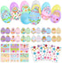 EIHFHIE 12 Pcs Resurrection Eggs with Matching Religious Easter Story Cards,Christian Empty Eggs