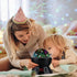 360 3-5 Dinosaur Night Light Projector for Kids, Rotating Dino Projection Lamp Star Projector for Bedroom Ceiling