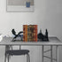 Xyverart Unique Metal Castle Dragon Bookends, Midieval Castle Mystic Decorative, Fantasy Bookends, Decorative Bookend